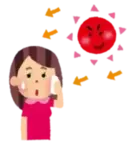 紫外線対策について
